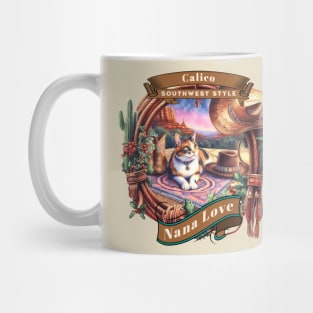 Sedona Cat Southwest Style Nana Love 39C Mug